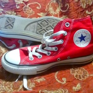 Red Converse Hightop